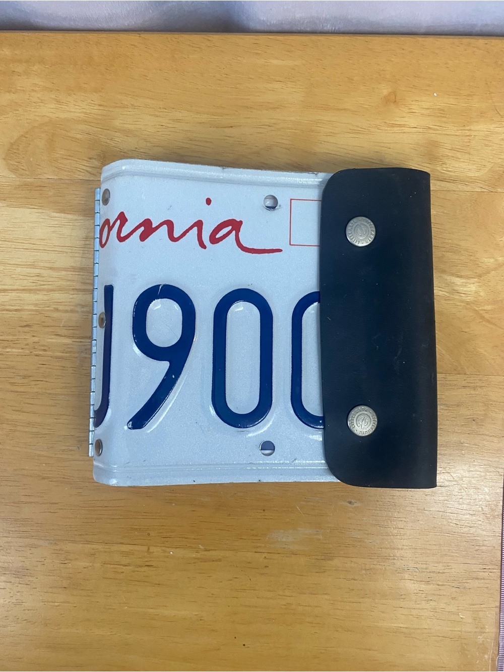 Vintage 90s Little Earth California License Plate CD Holder